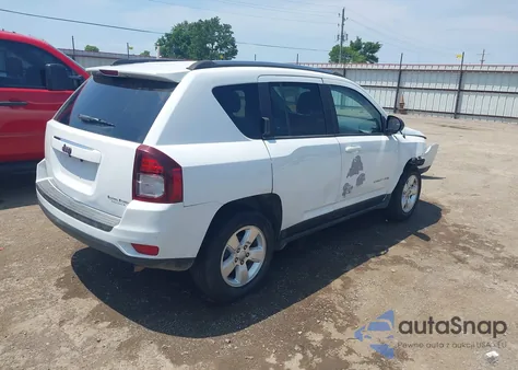 2014 Jeep Compass Sport from USA, damaged, VIN 1C4NJCBA4ED727507